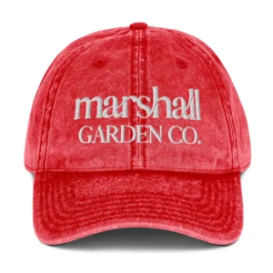 Marshall Garden Co. Vintage Cotton Cap